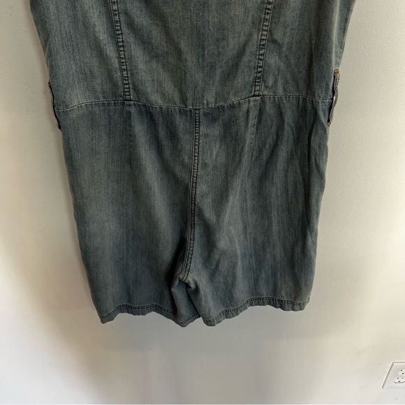 Faherty Utility Denim Romper - Picture 12 of 14